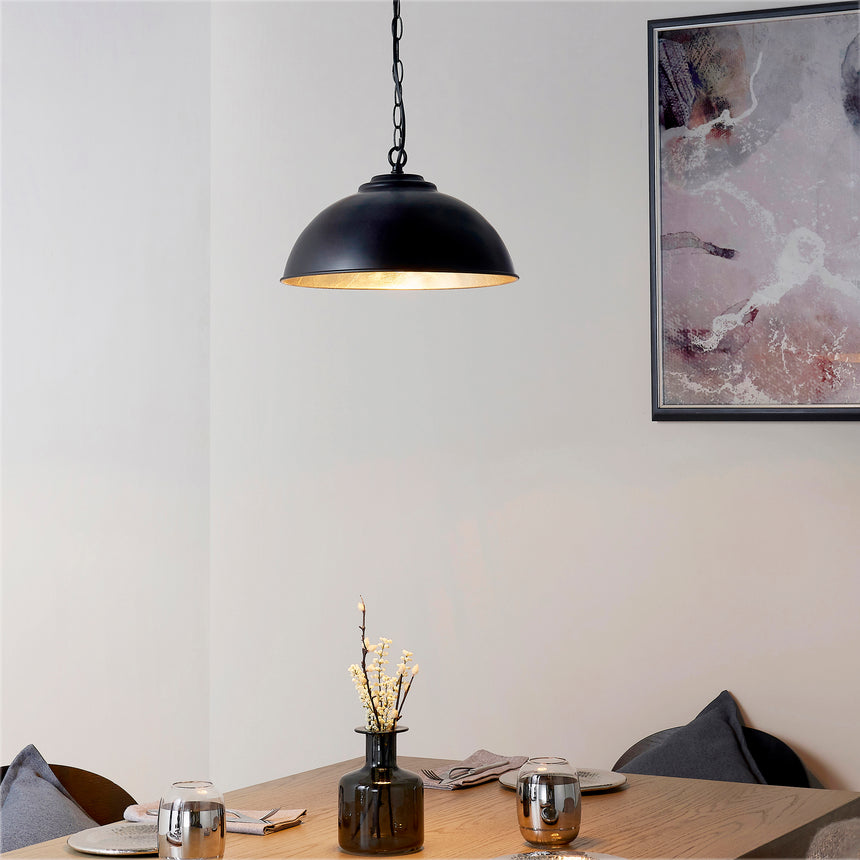 Colman Pendant Light, Black