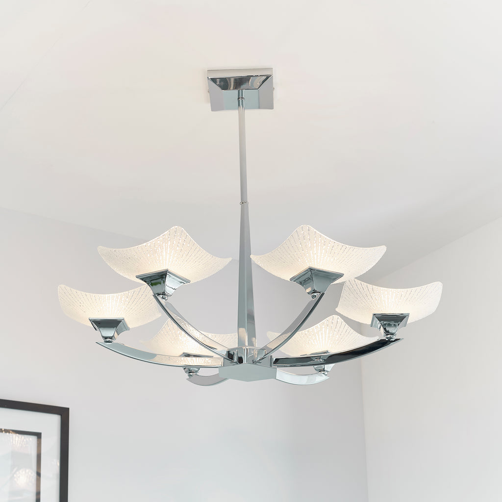 Ayres 6-Light Semi-flush Ceiling Light