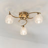 Boyer 3 Semi Flush Ceiling Light