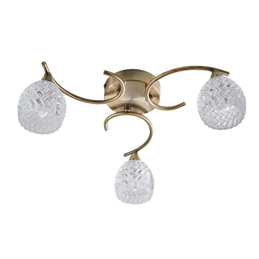 Boyer 3 Semi Flush Ceiling Light