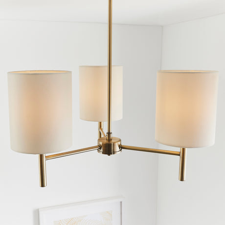 Brio 3 Semi Flush Ceiling Light