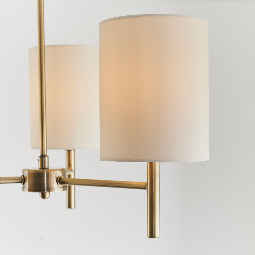 Brio 3 Semi Flush Ceiling Light