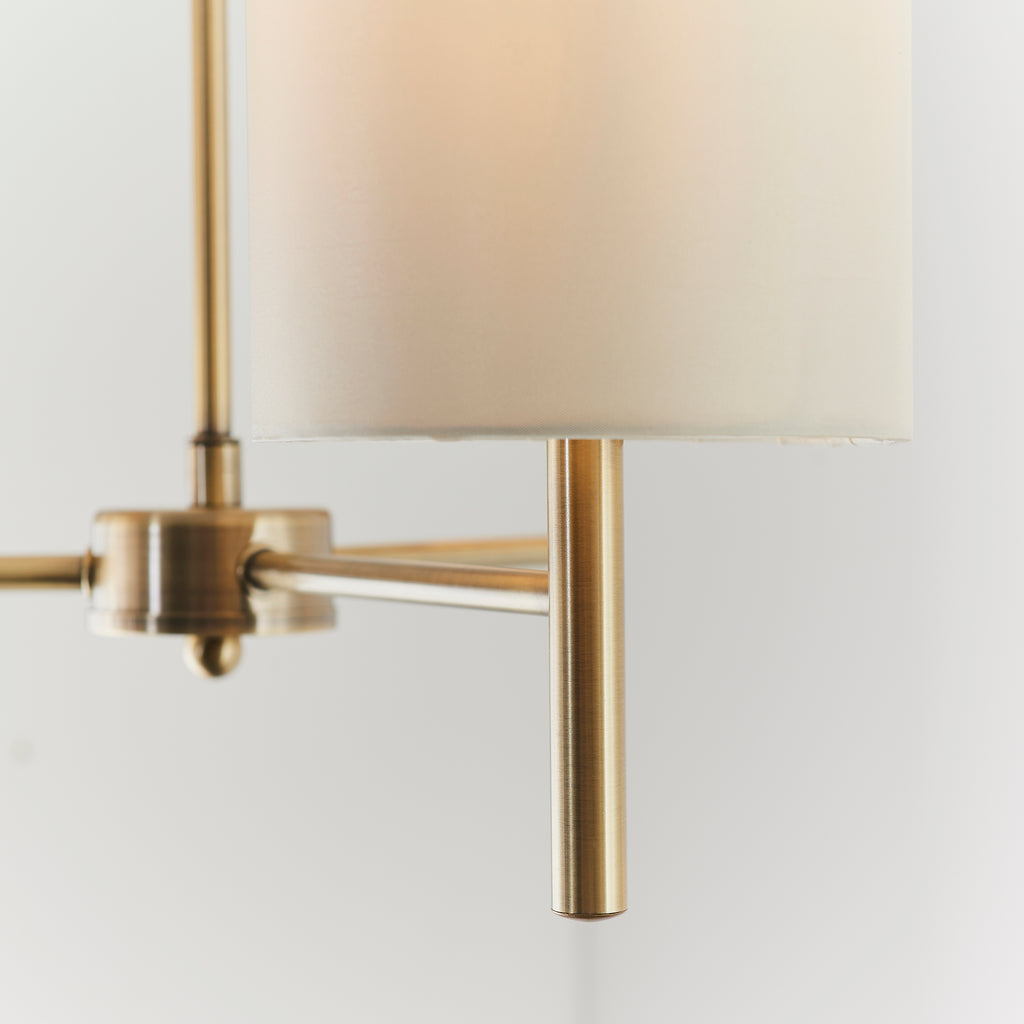 Brio 3 Semi Flush Ceiling Light