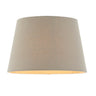 Tapered Linen Drum Lamp Shade, 26cm