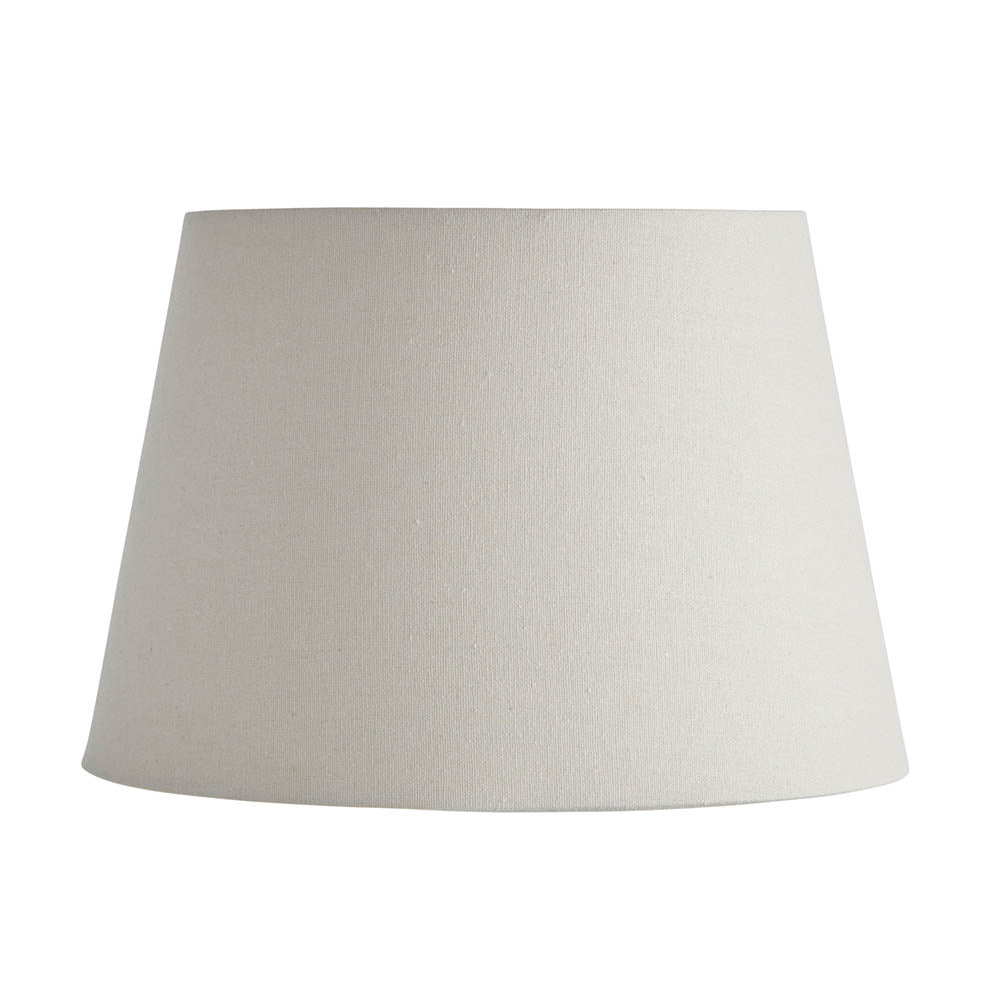 Tapered Linen Drum Lamp Shade, 31cm