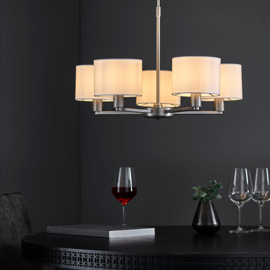 Daley 5 Light Pendant Chandelier