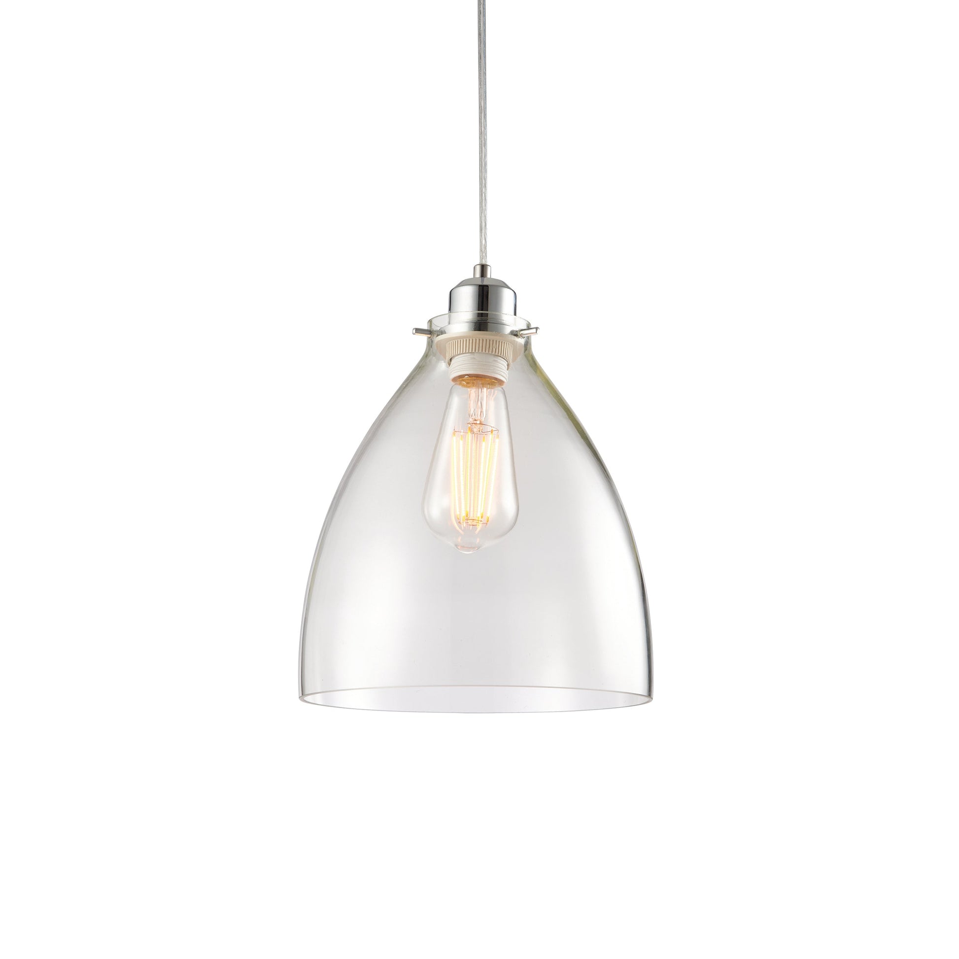 Elstow Easy Fit Glass Pendant Shade