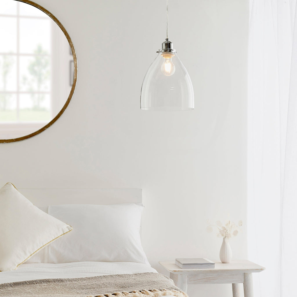 Elstow Easy Fit Glass Pendant Shade