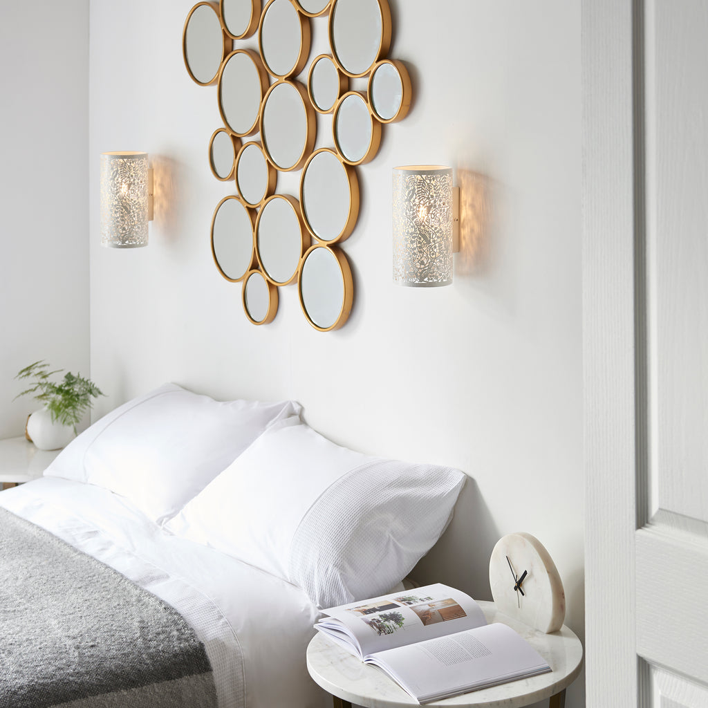 Secret Garden Wall Light, Antique Brass