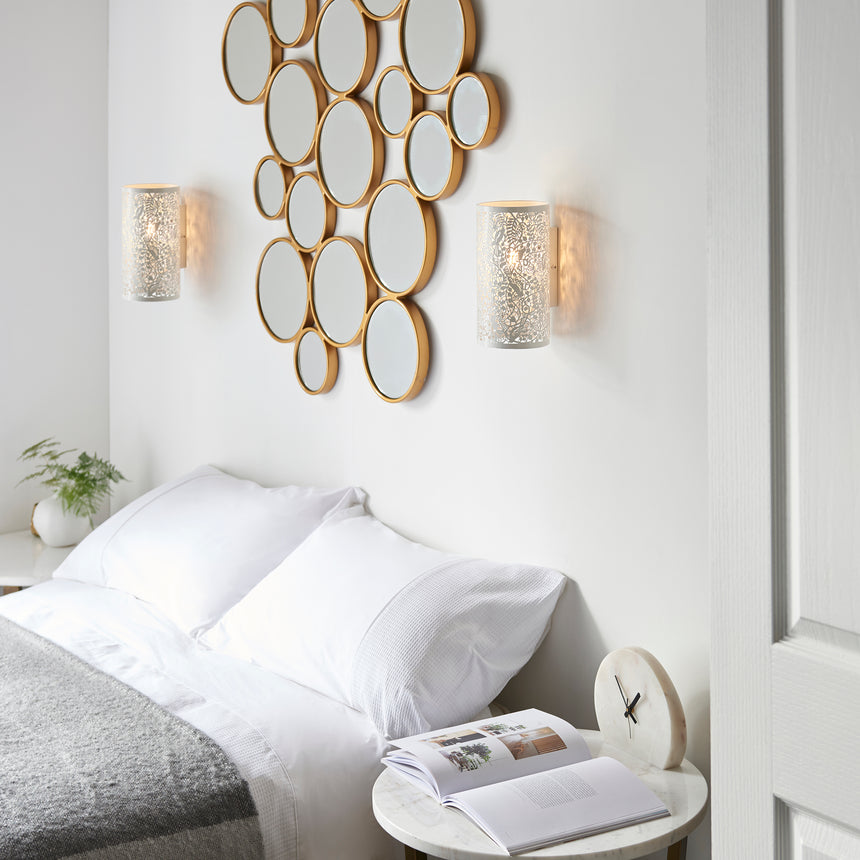 Secret Garden Wall Light, Antique Brass