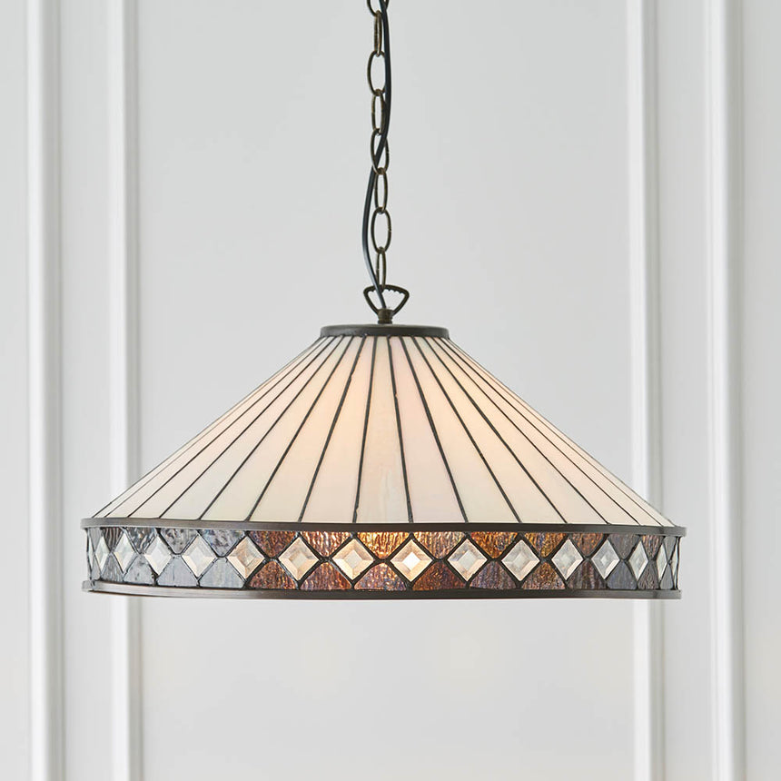 Fargo 50cm Tiffany Pendant Light