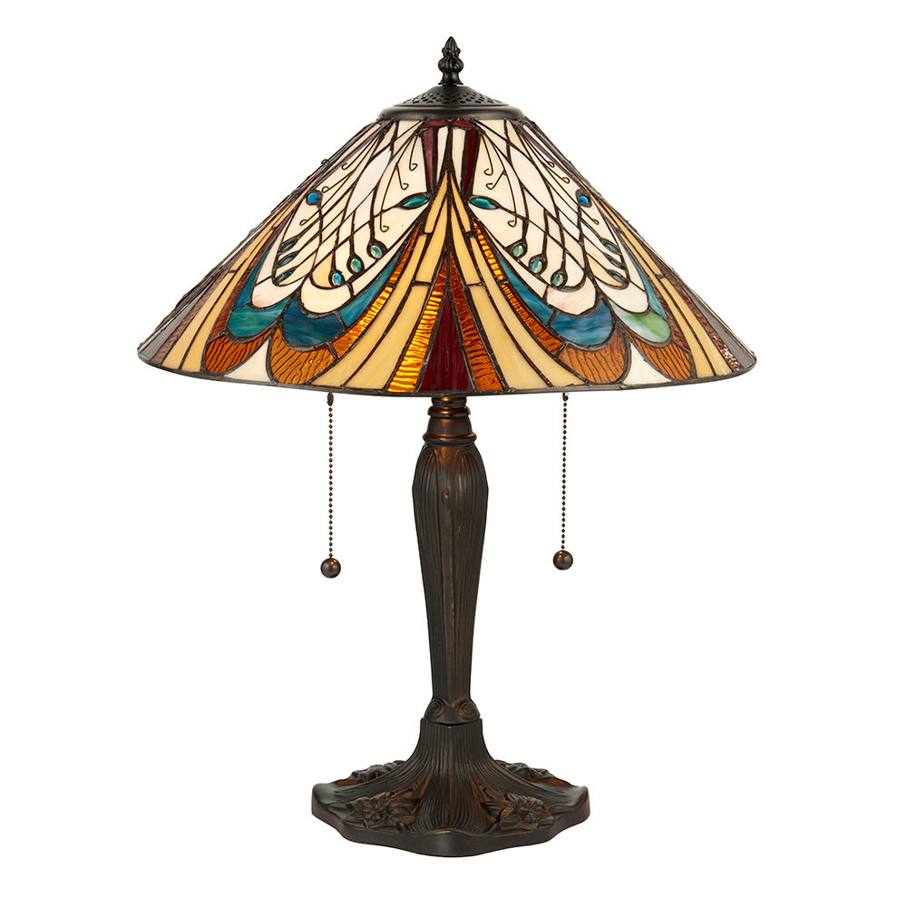 Hector Medium Tiffany Table Lamp