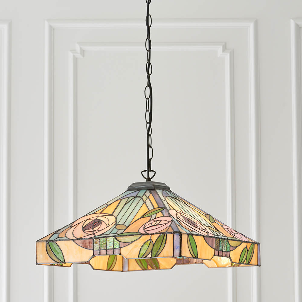 Willow 42cm Tiffany Pendant Light