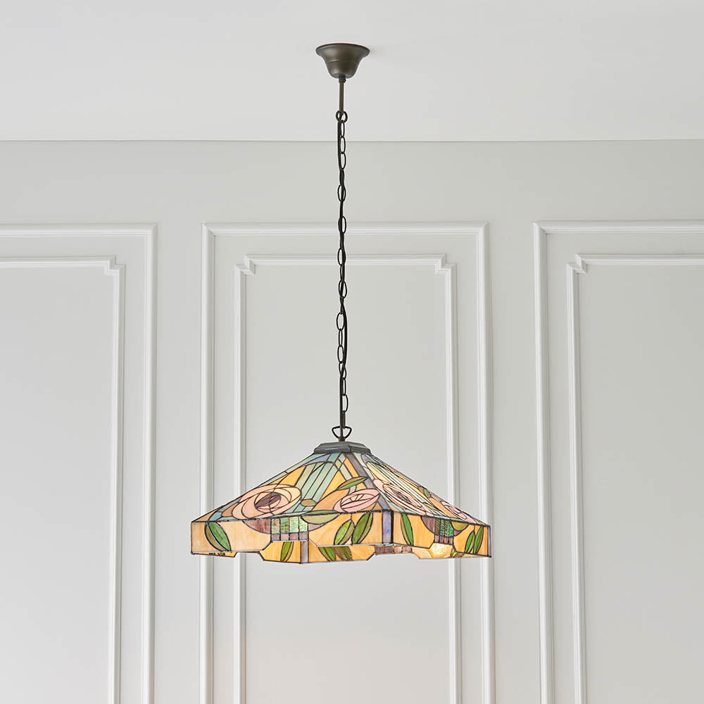 Willow 42cm Tiffany Pendant Light