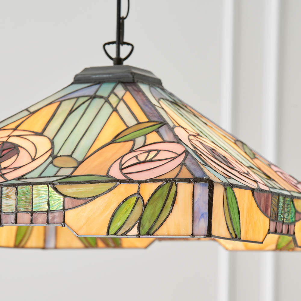 Willow 42cm Tiffany Pendant Light
