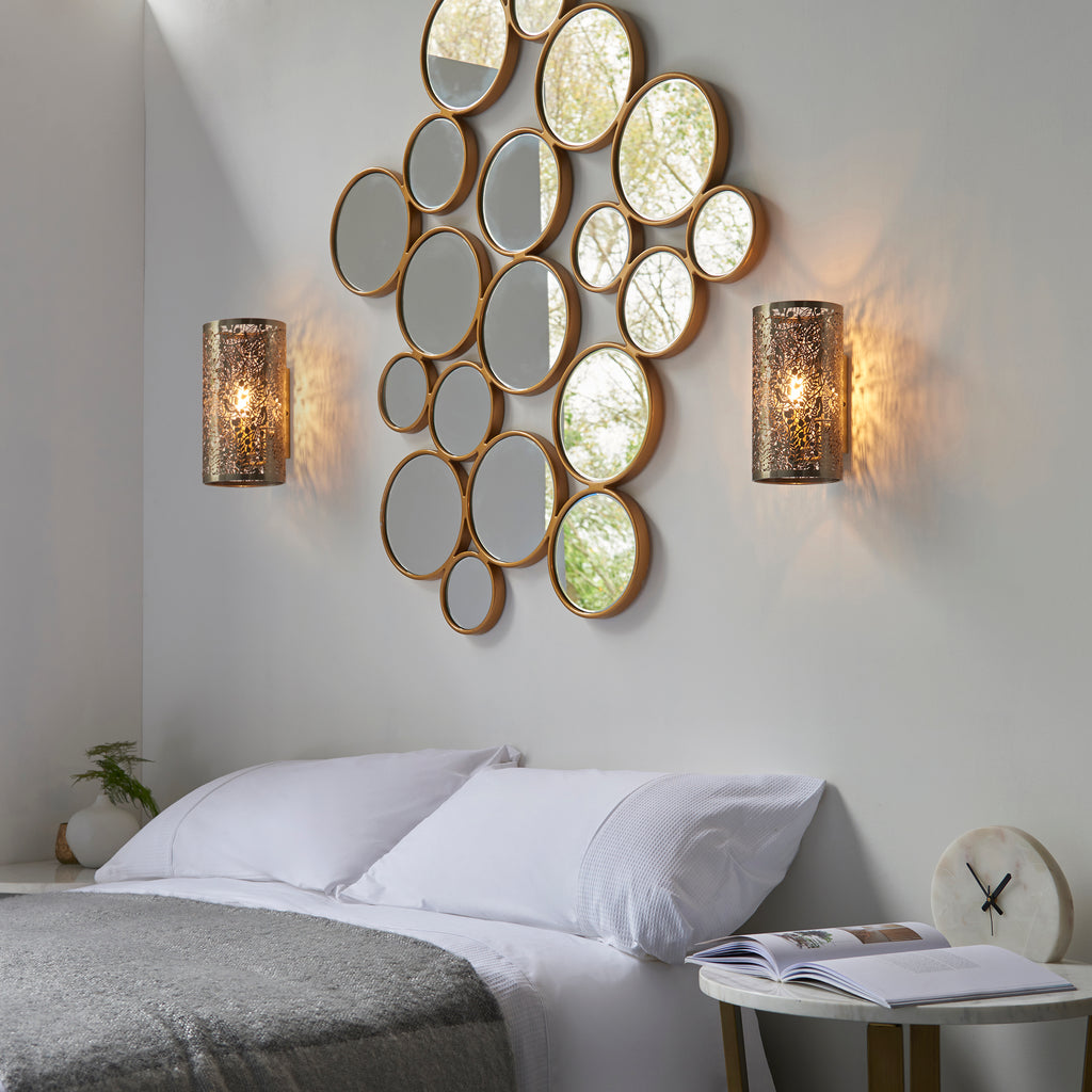 Secret Garden Wall Light, Antique Brass