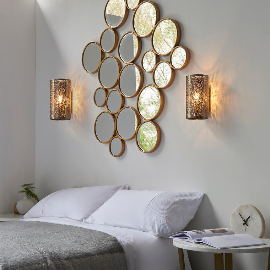 Secret Garden Wall Light, Antique Brass