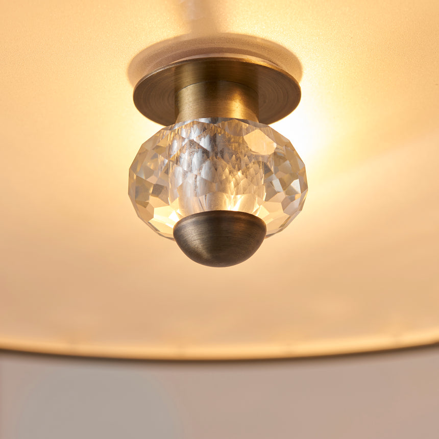Hudson 3-Light Semi-flush Ceiling Light