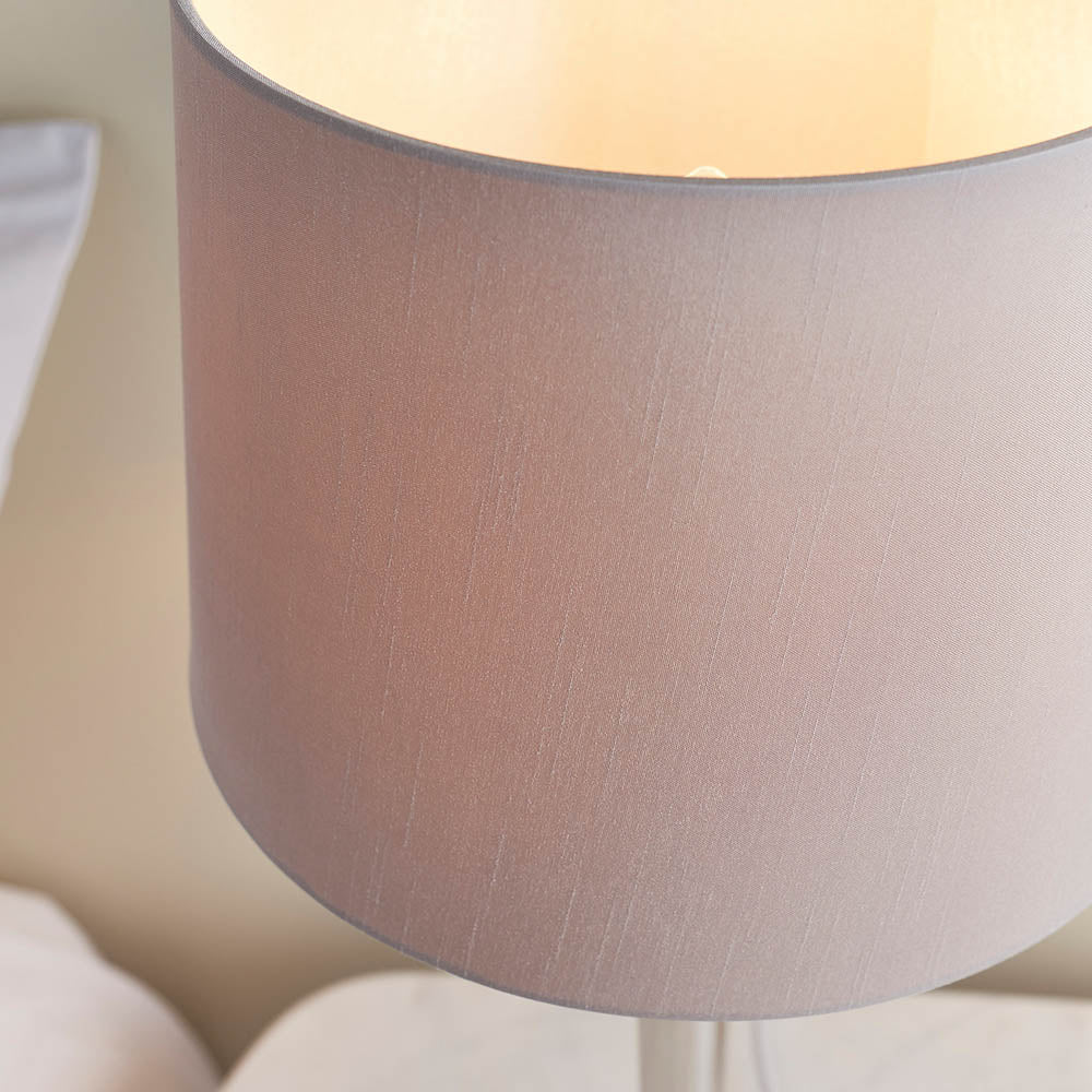 Syon Table Lamp, Nickel