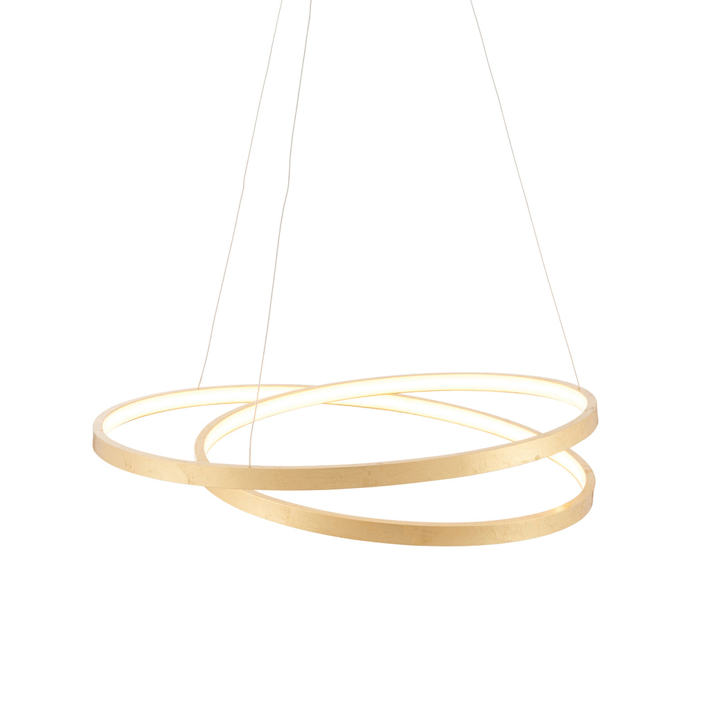 Scribble LED Pendant Light, Gold