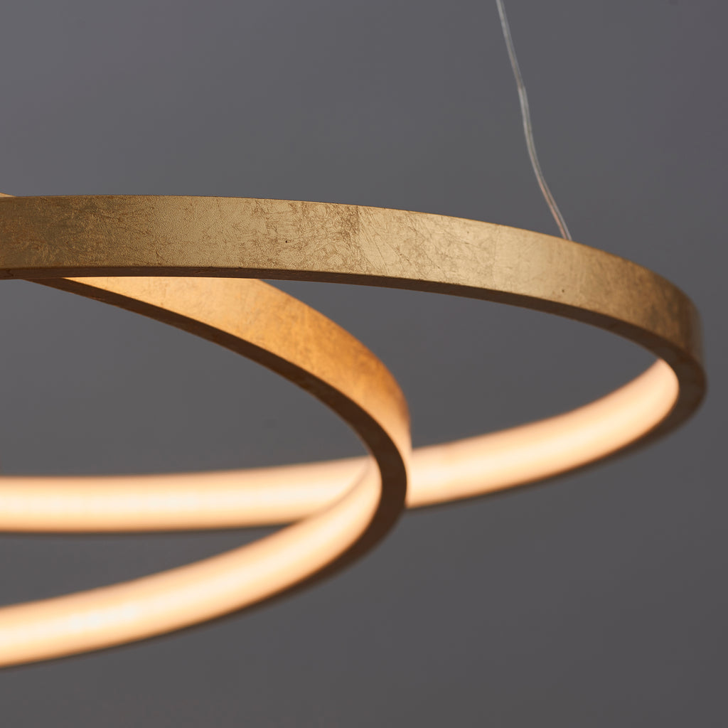 Scribble LED Pendant Light, Gold