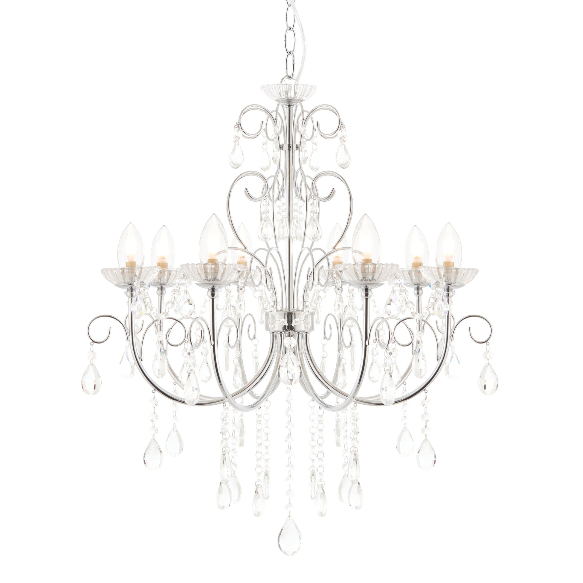 Tabitha 8 Light Bathroom Chandelier