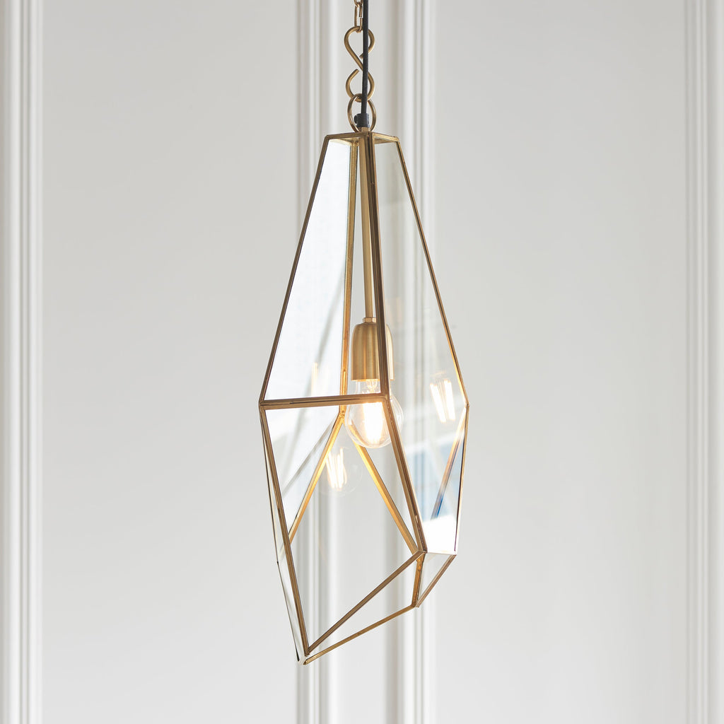 Avery Pendant Light, Antique Brass