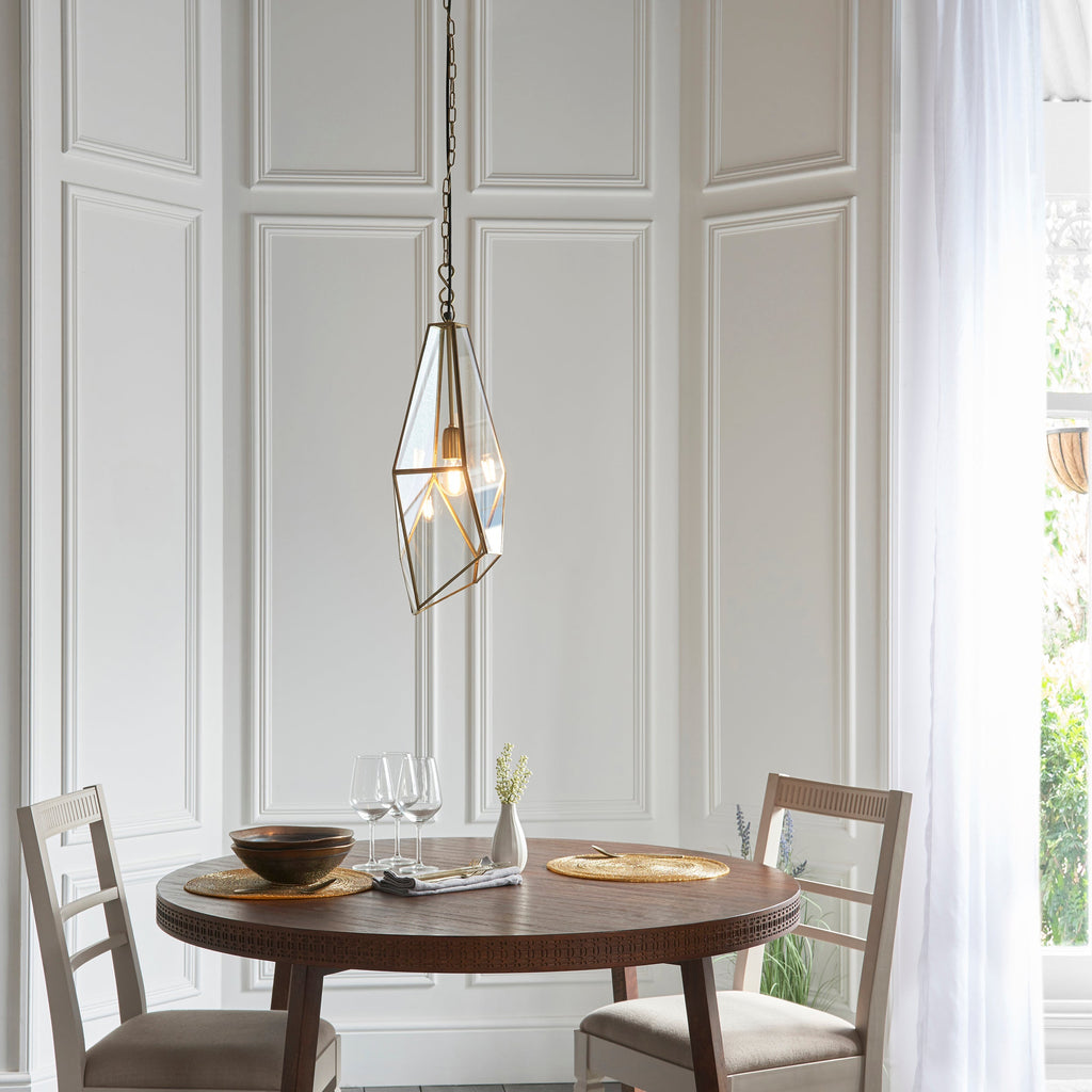 Avery Pendant Light, Antique Brass