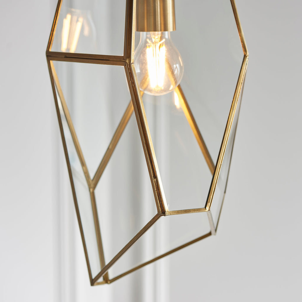Avery Pendant Light, Antique Brass