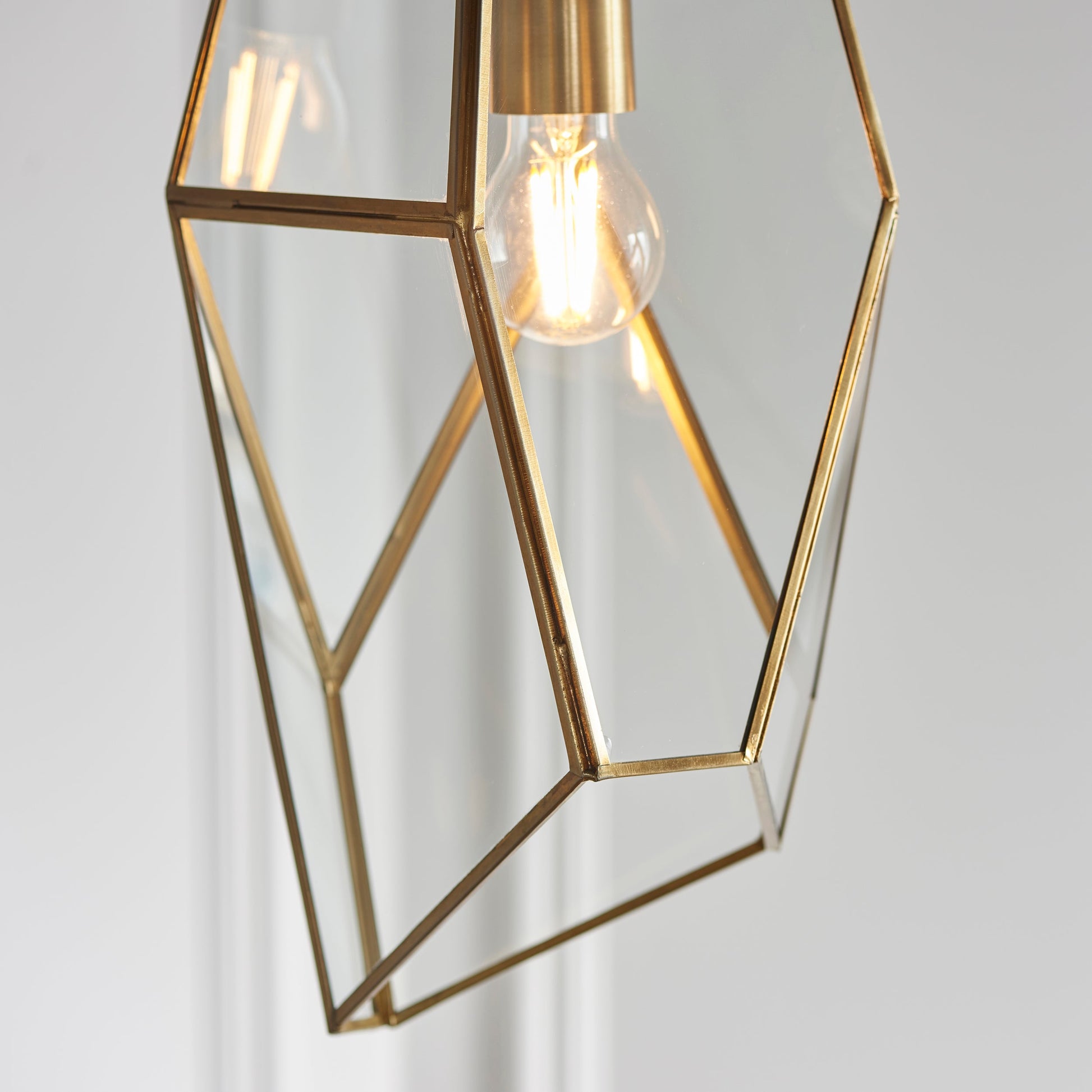 Avery Pendant Light, Antique Brass