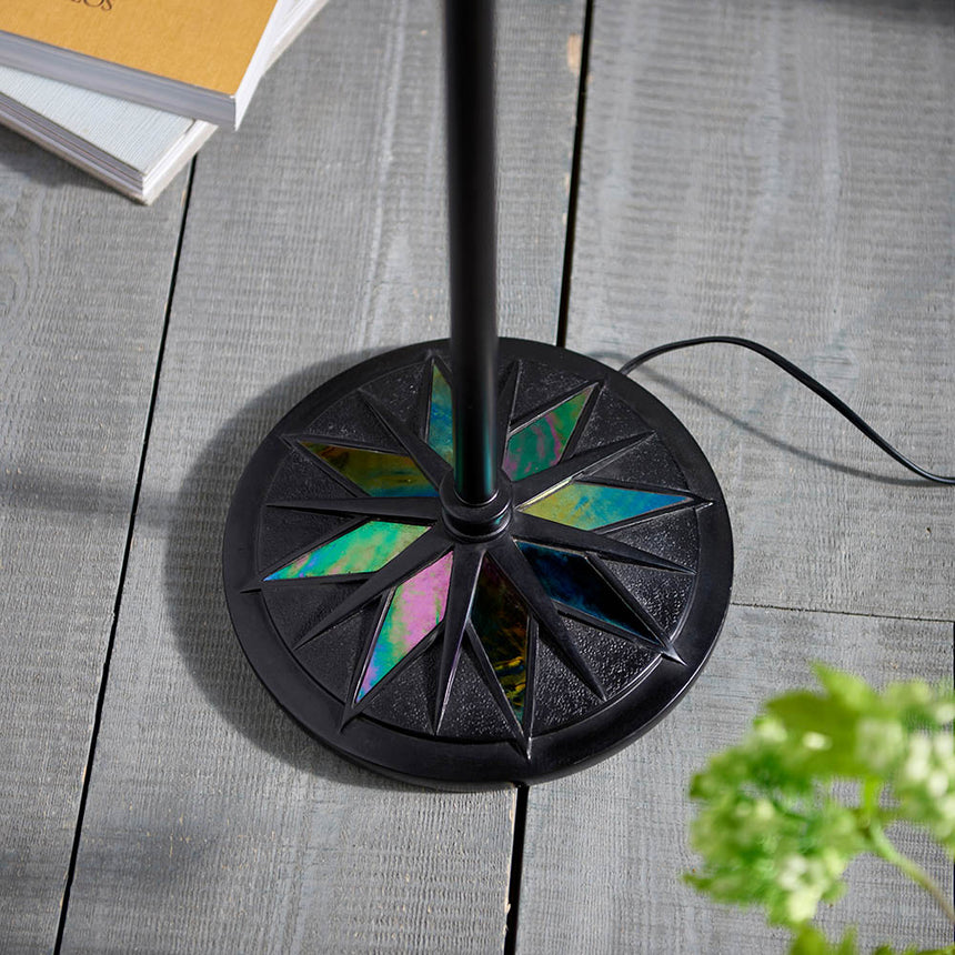 Dark Star Task Tiffany Floor Lamp