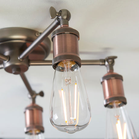 Hal 5 Light Semi-flush Ceiling Light