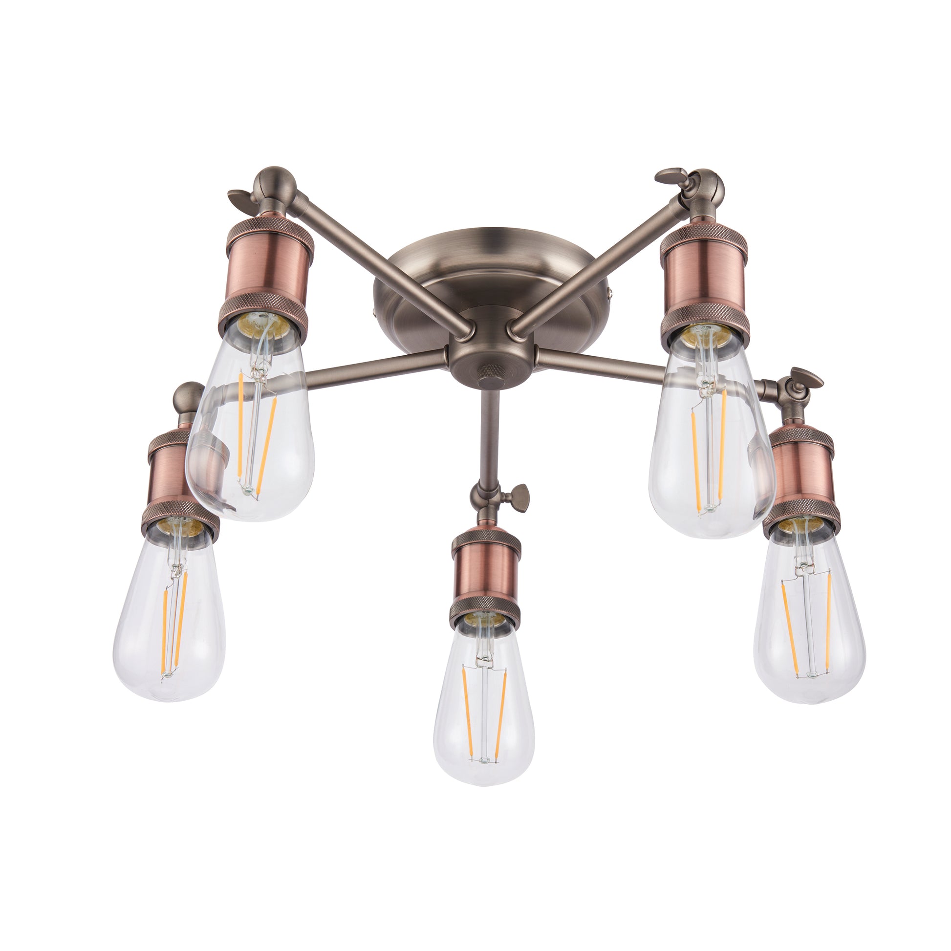 Hal 5 Light Semi-flush Ceiling Light