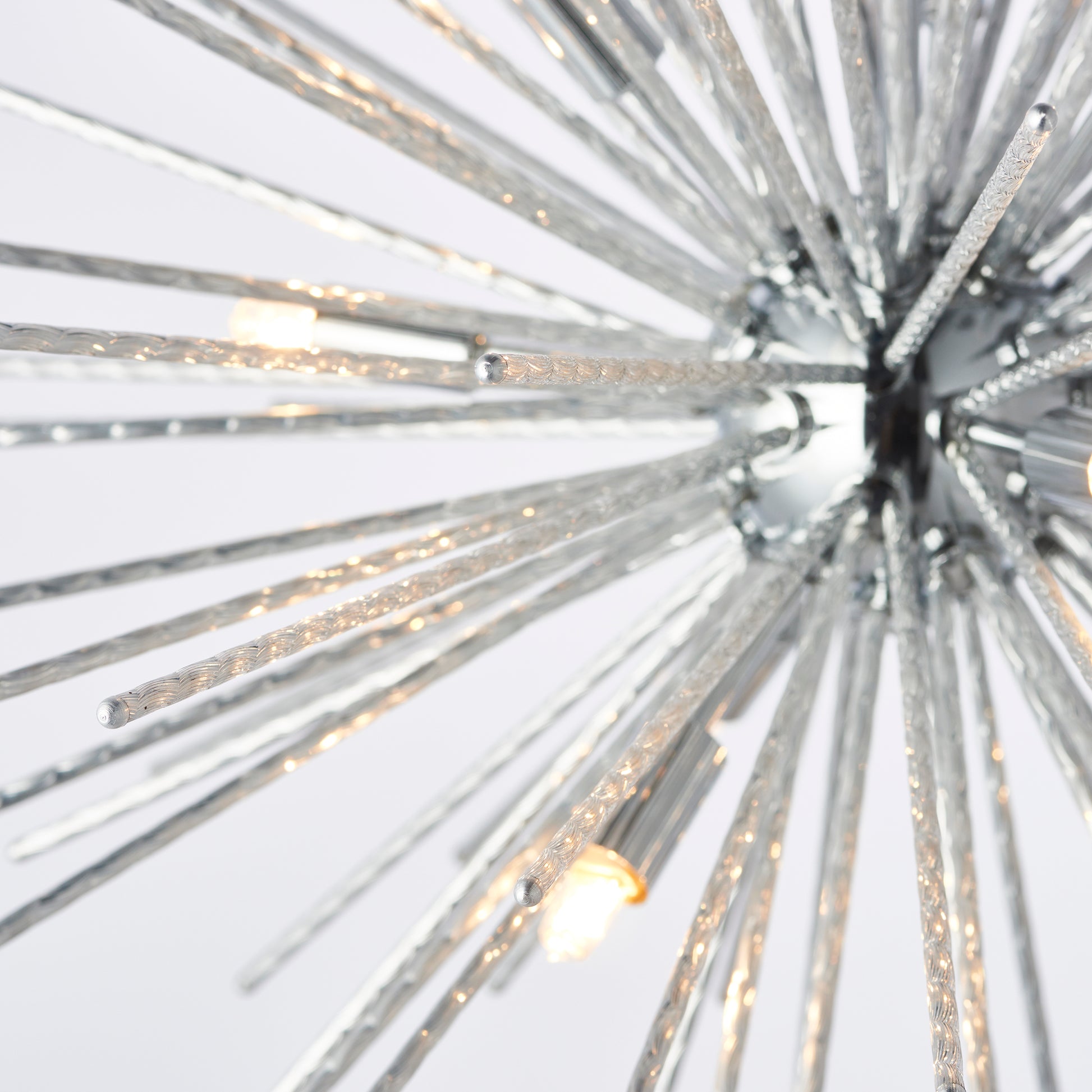 Lena 9 Light Sputnik Pendant Light, Chrome