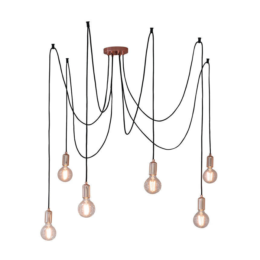 Studio 6 Light Spider Pendant Light