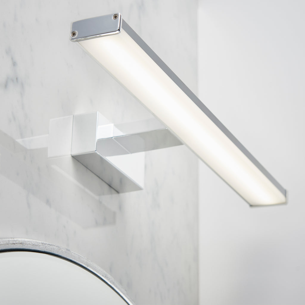 Axis 40 Over Mirror Bathroom Wall Light, Chrome