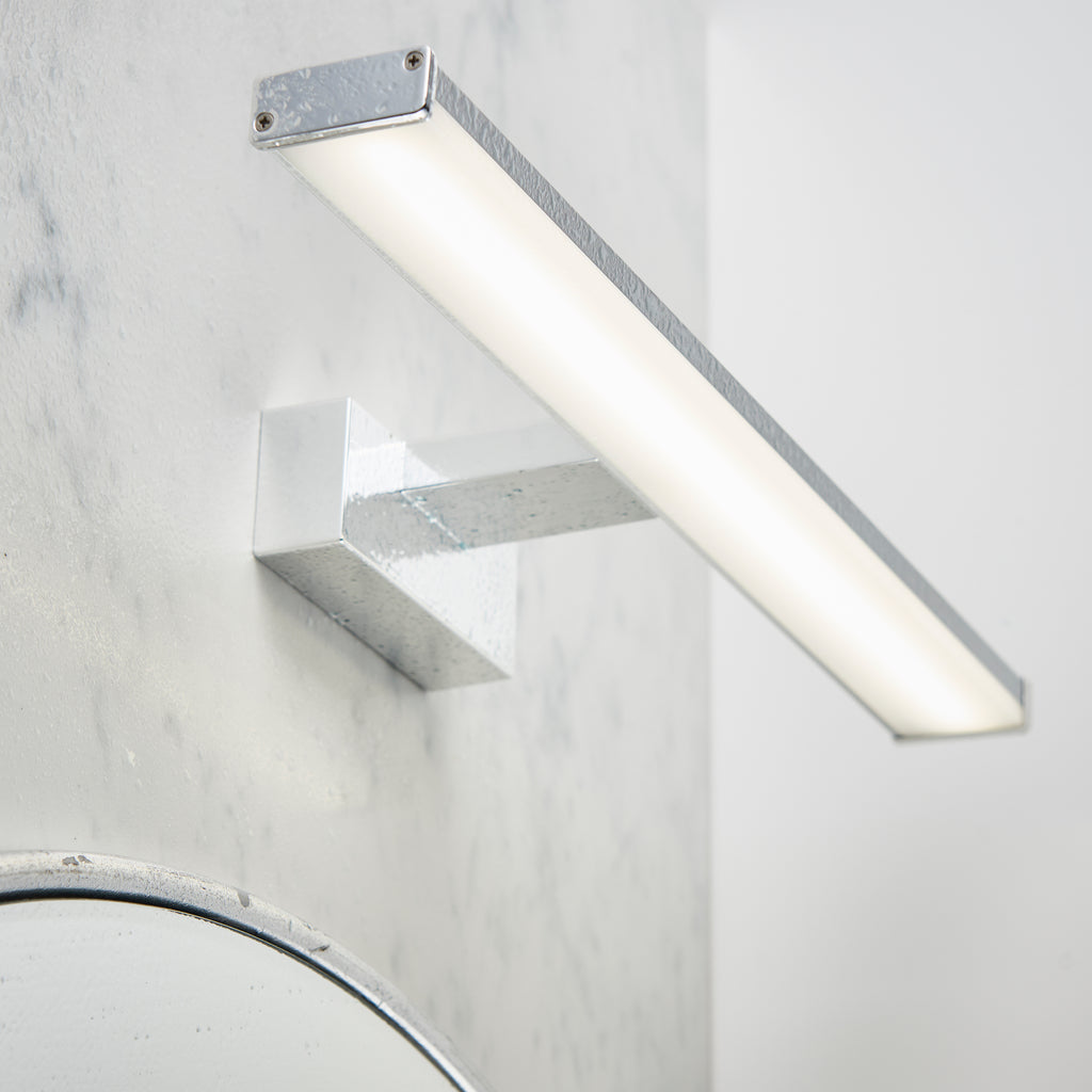 Axis 40 Over Mirror Bathroom Wall Light, Chrome