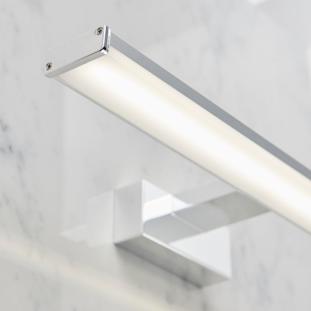 Axis 40 Over Mirror Bathroom Wall Light, Chrome