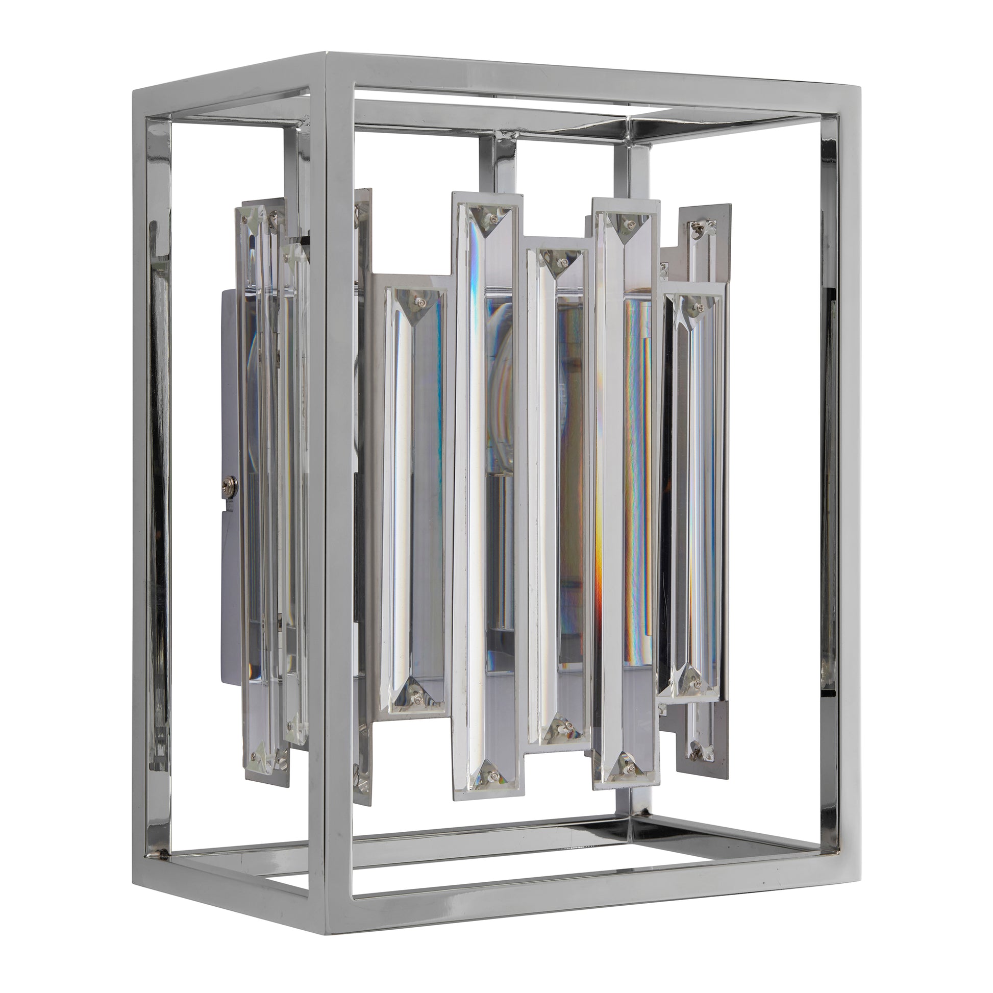 Acadia Wall Light, Chrome