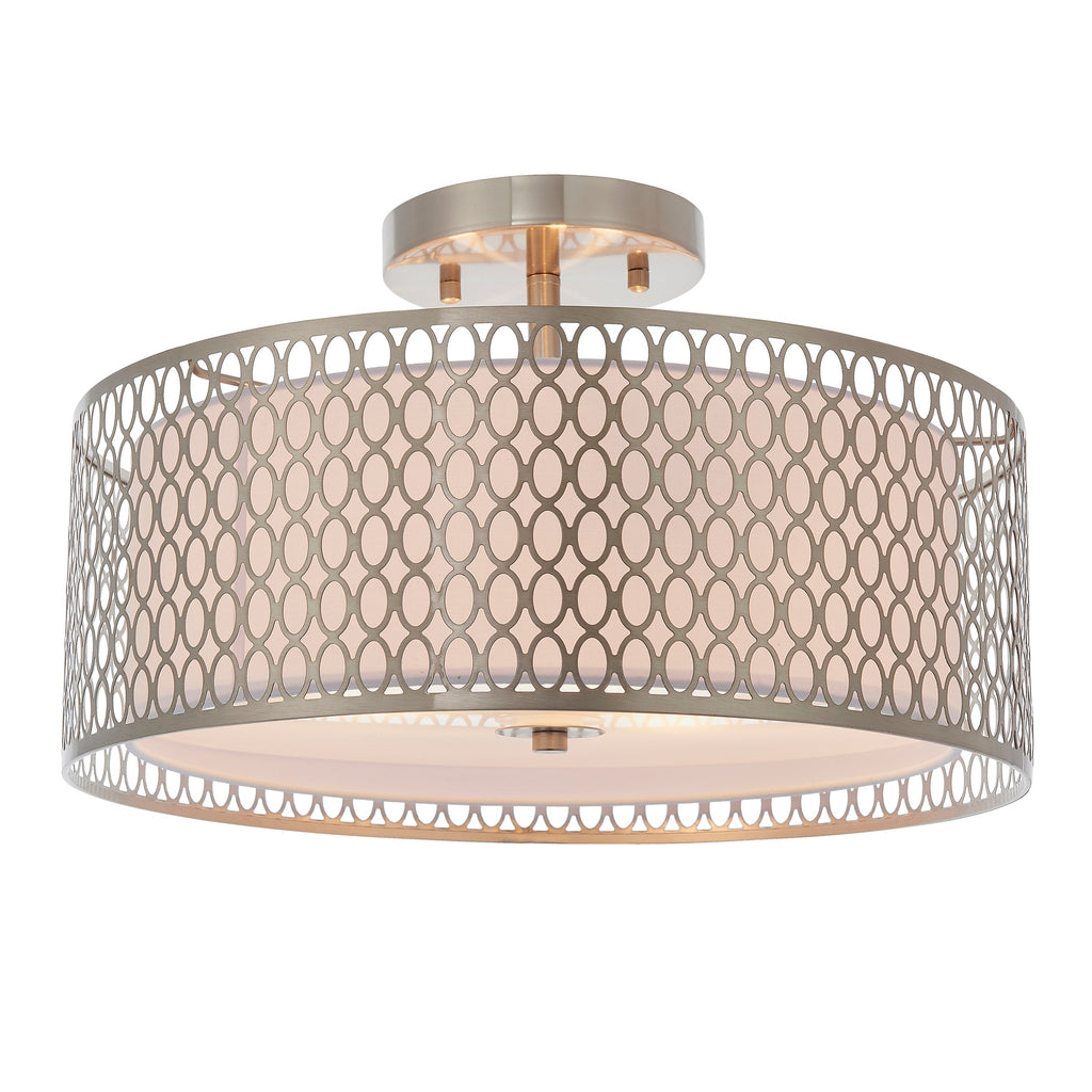 Cordero 3 Light Semi Flush Ceiling Light