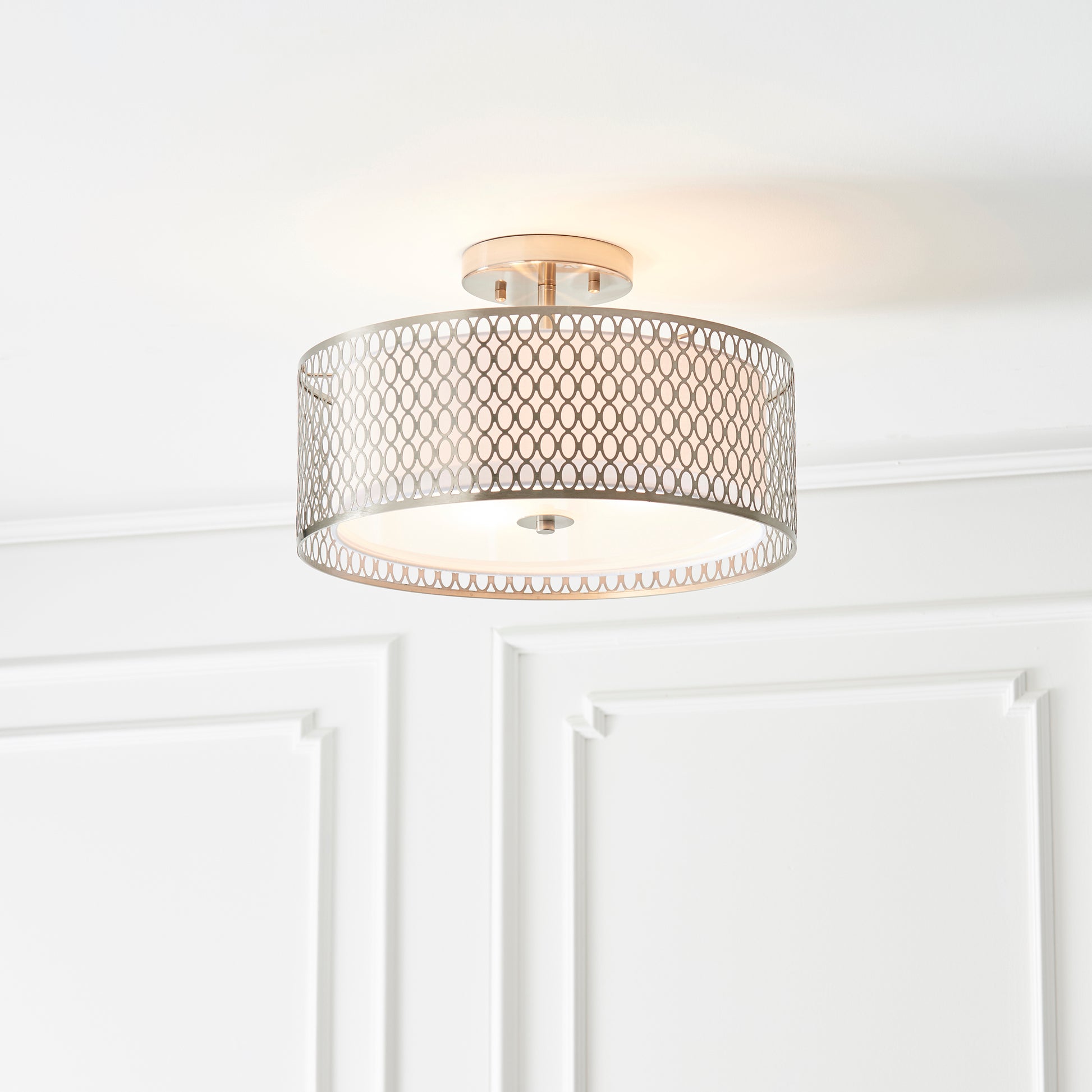 Cordero 3 Light Semi Flush Ceiling Light