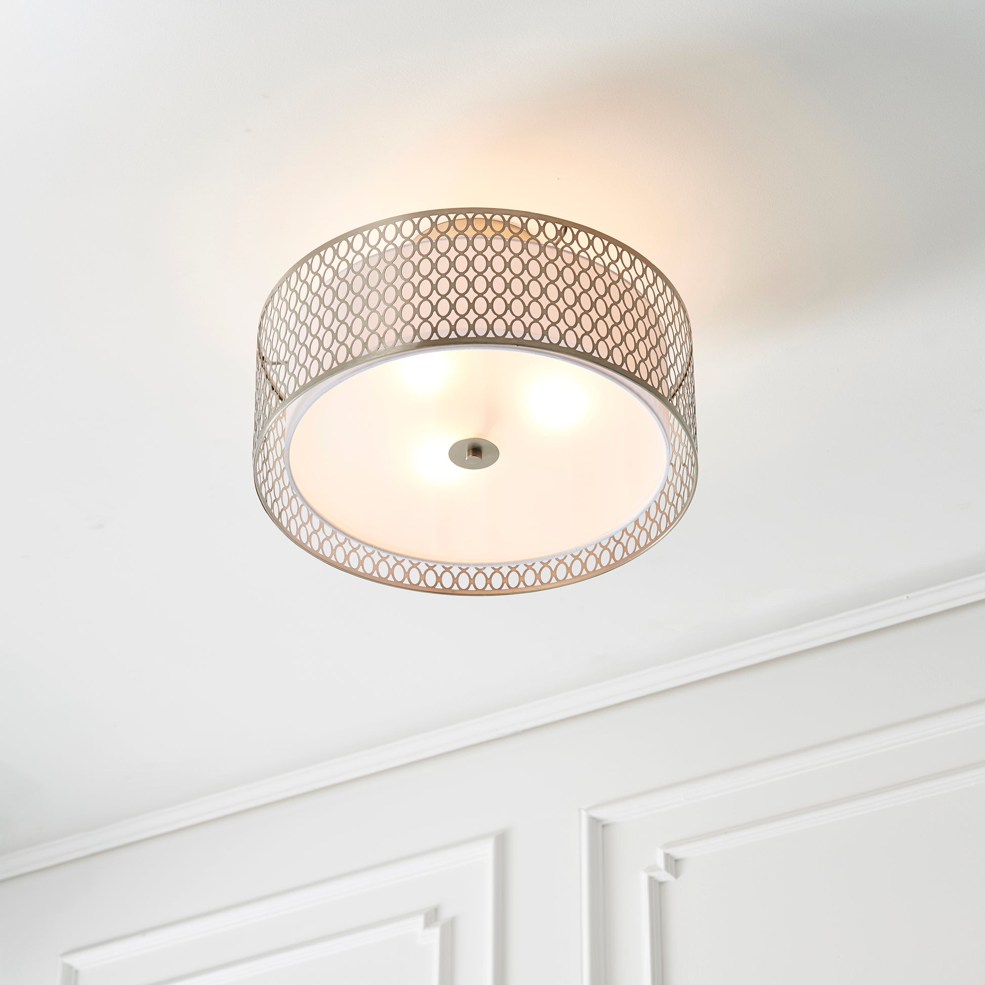 Cordero 3 Light Semi Flush Ceiling Light