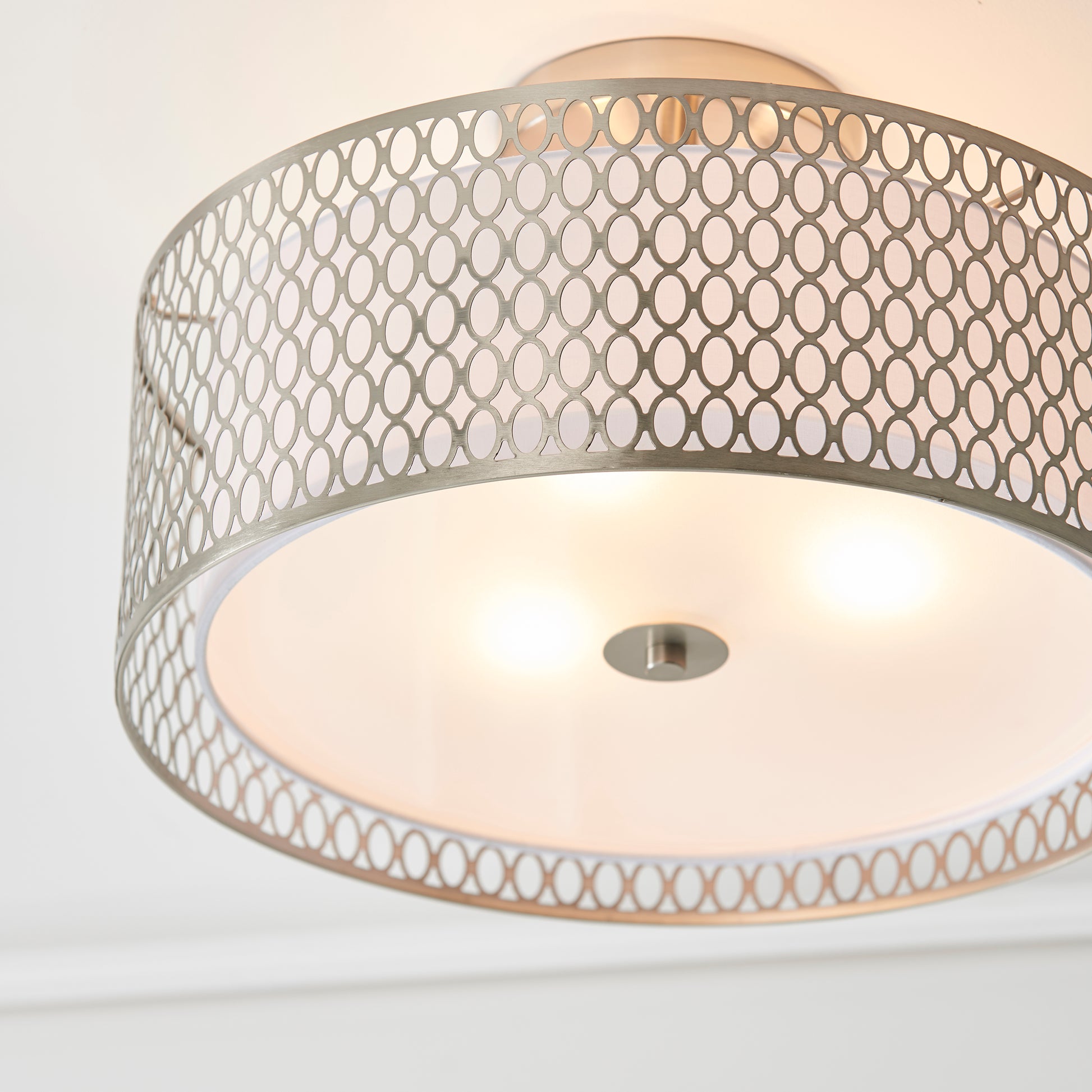 Cordero 3 Light Semi Flush Ceiling Light