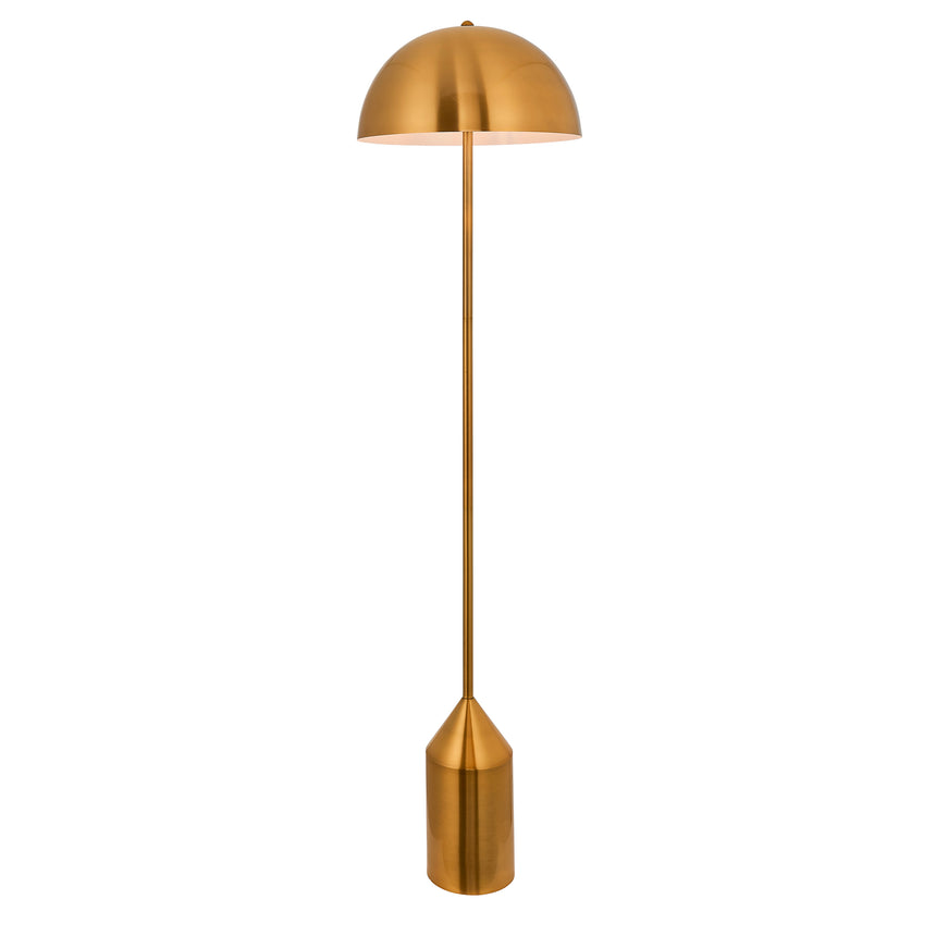 Nova Floor Lamp, Antique Brass