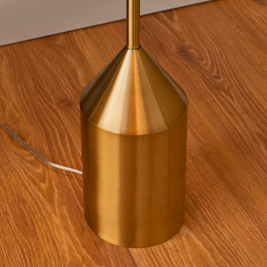 Nova Floor Lamp, Antique Brass