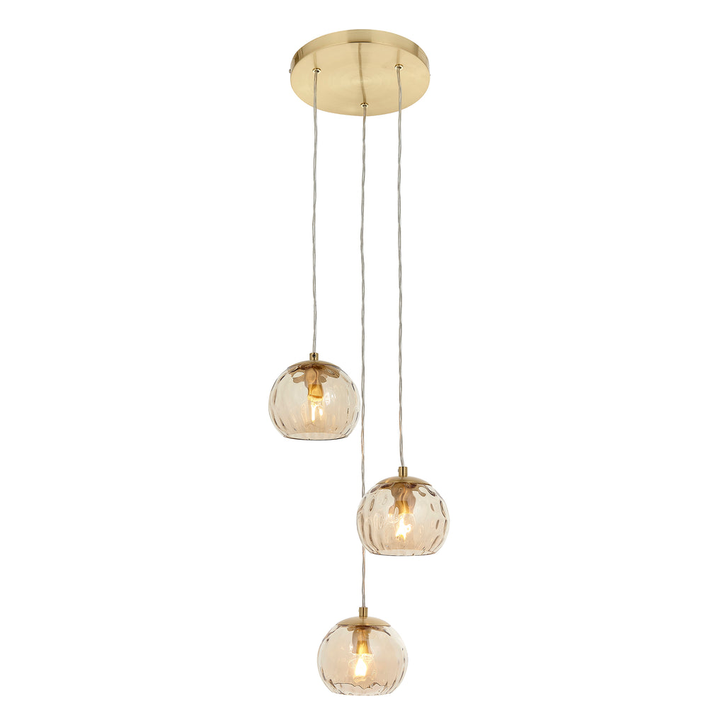 Dimple 3-Light Cluster Pendant