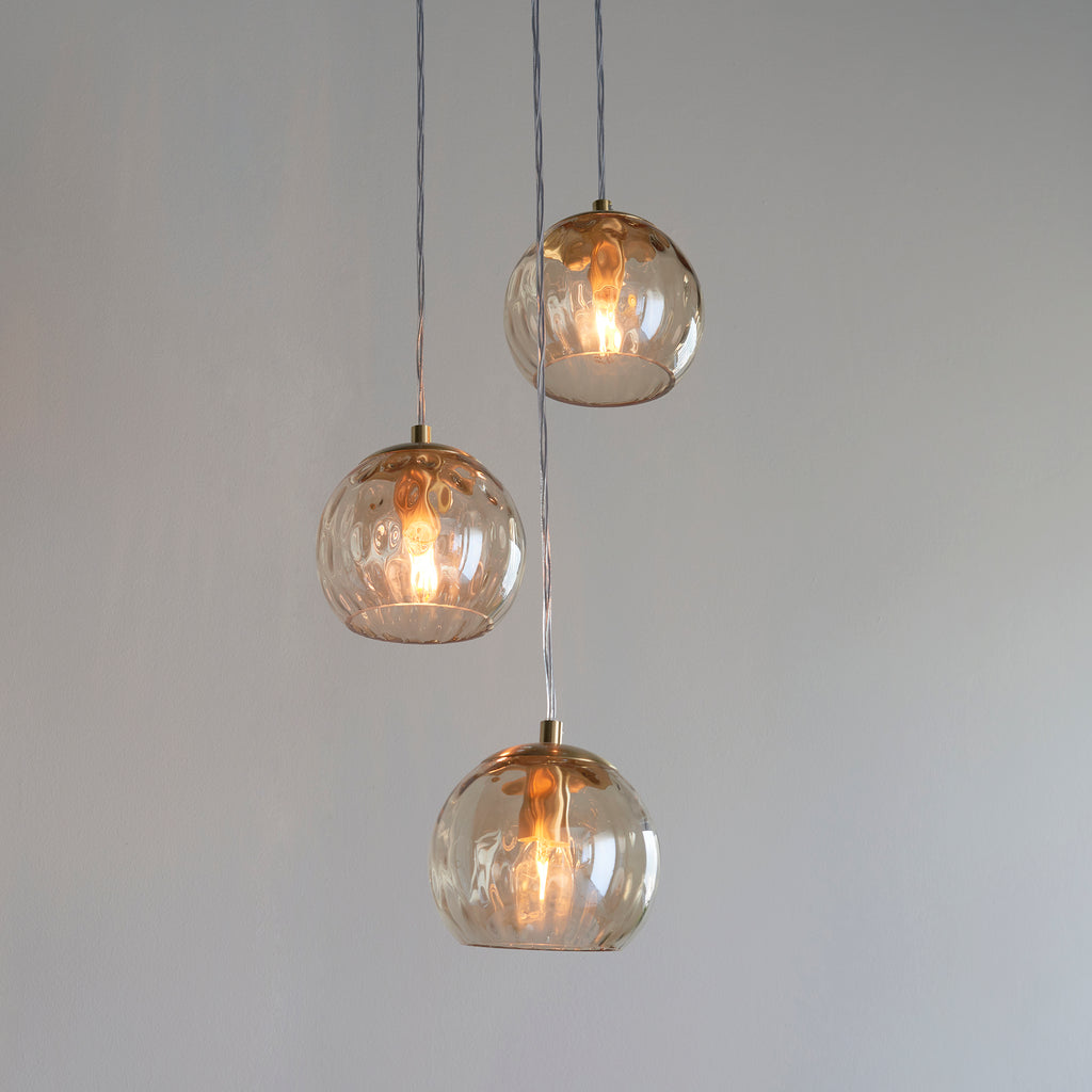 Dimple 3-Light Cluster Pendant