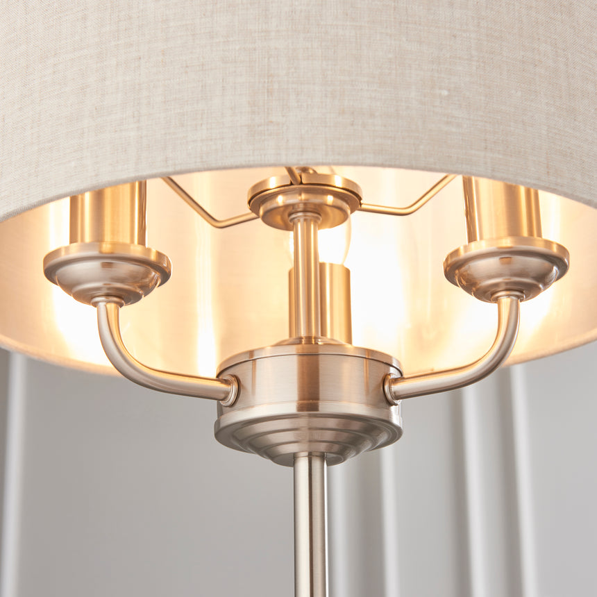 Highclere 3 Light Table Lamp