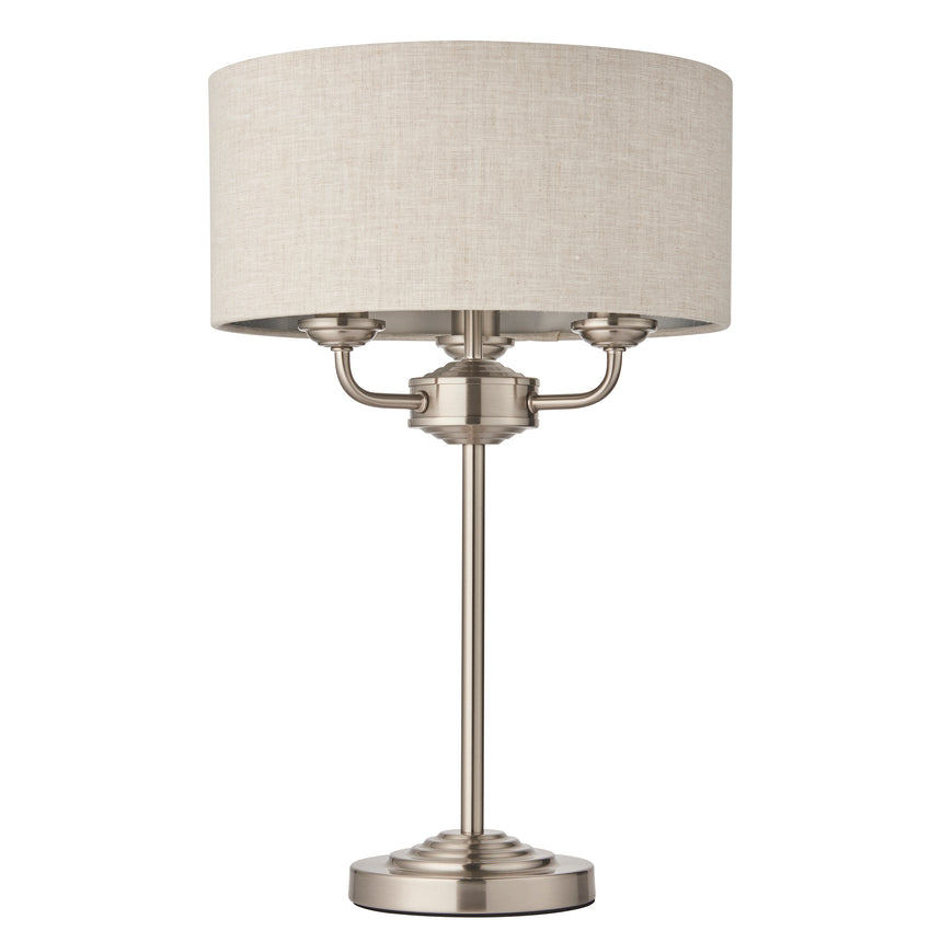 Highclere 3 Light Table Lamp
