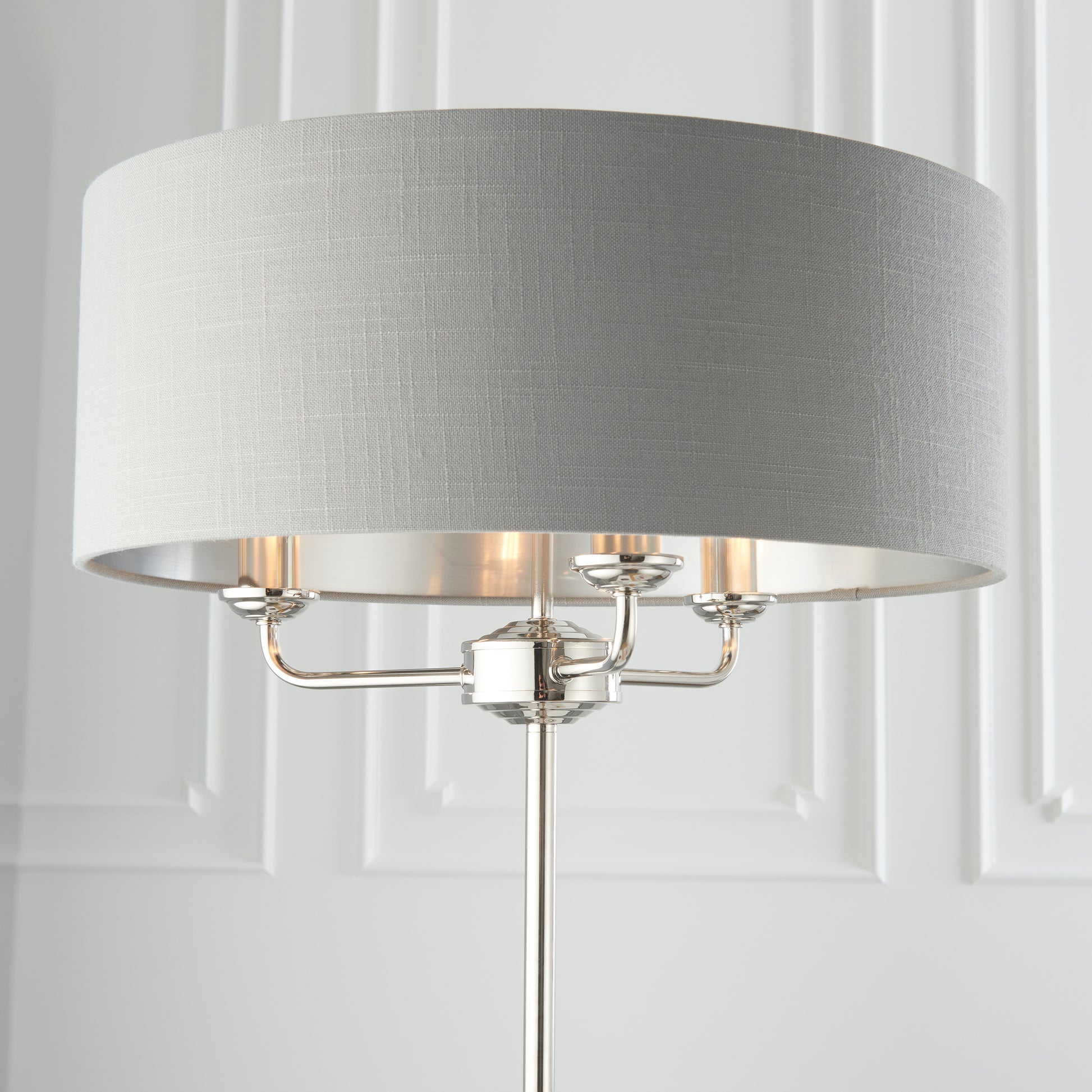 Highclere 3 Light Floor Lamp